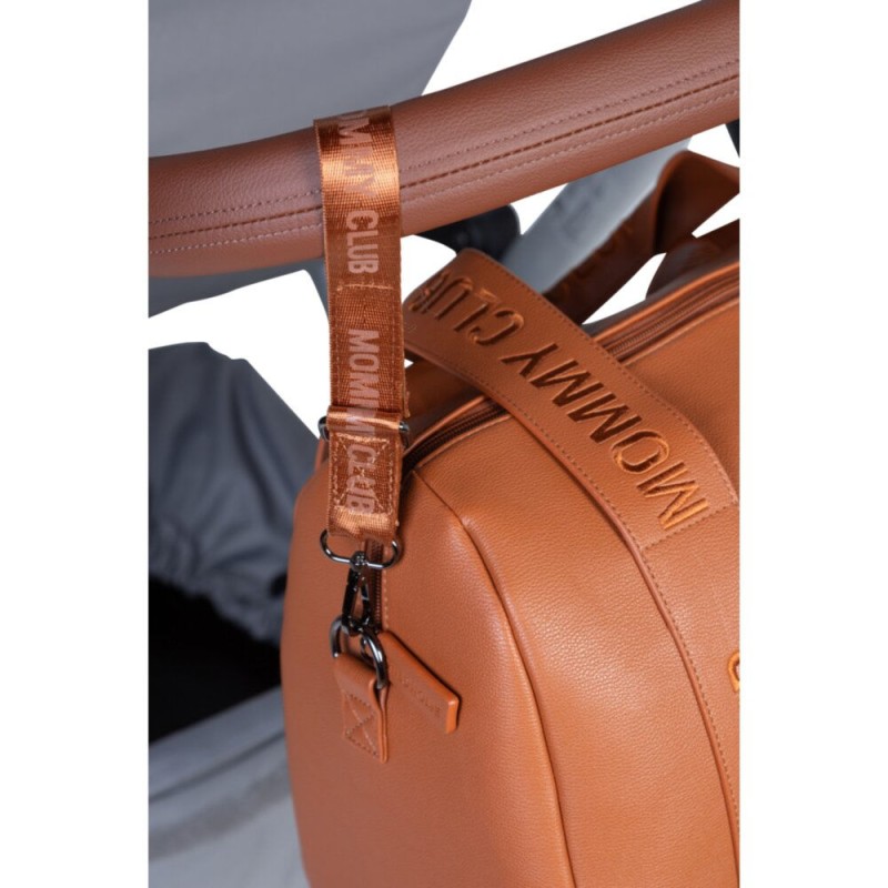 Torba do wózka Mommy Club Vegan Leather Brown Childhome