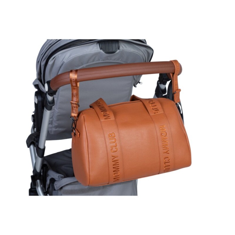 Torba do wózka Mommy Club Vegan Leather Brown Childhome