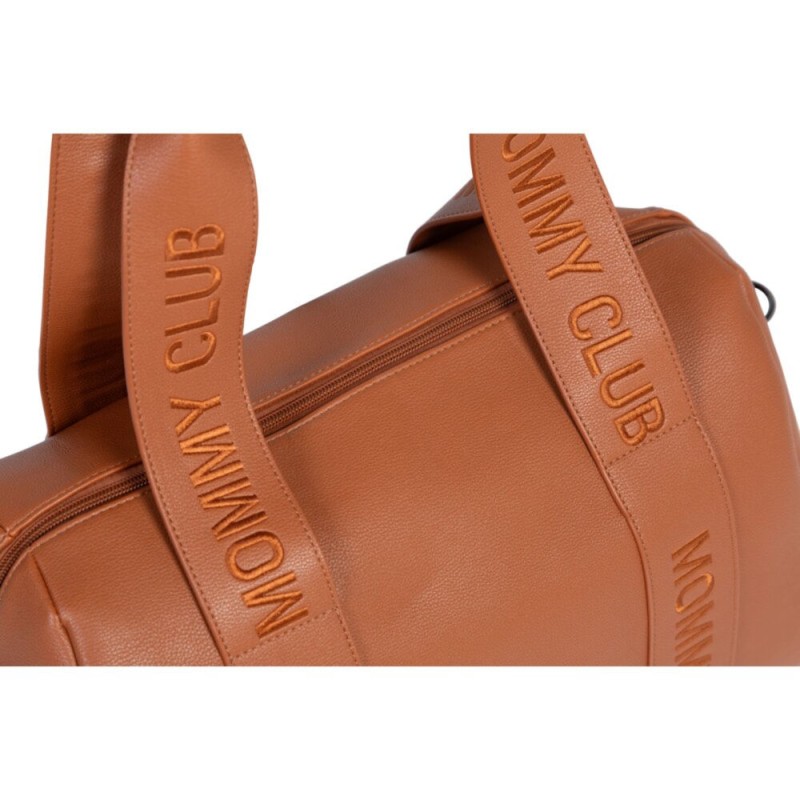 Torba do wózka Mommy Club Vegan Leather Brown Childhome