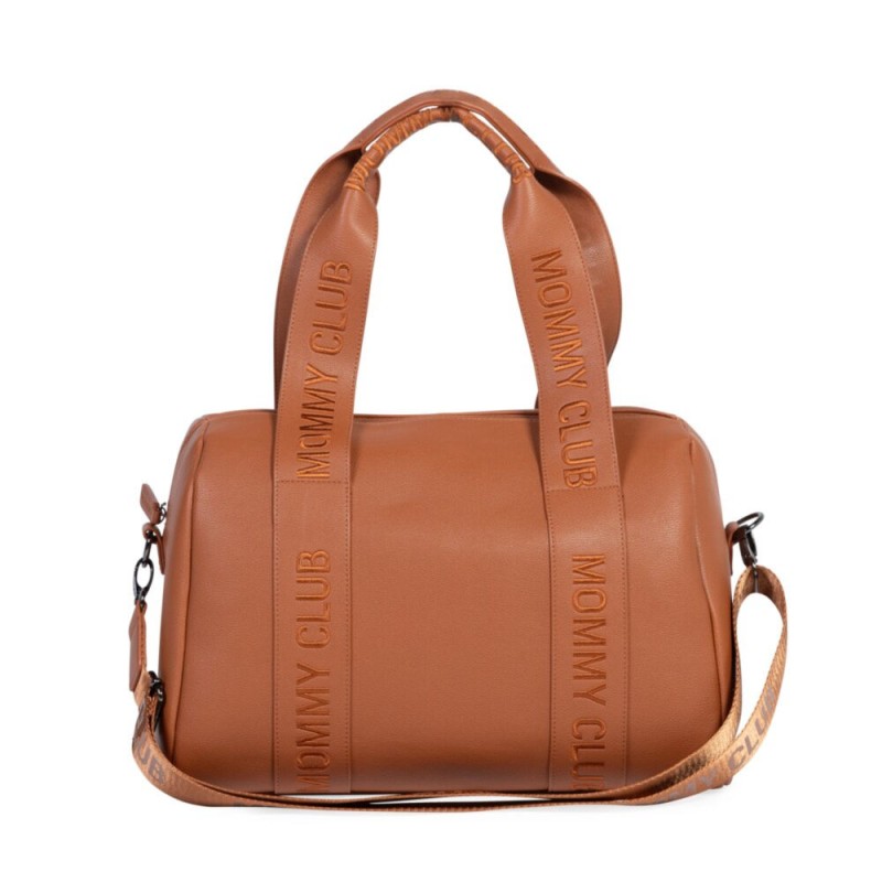 Torba do wózka Mommy Club Vegan Leather Brown Childhome