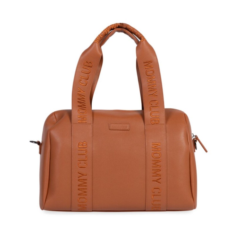 Torba do wózka Mommy Club Vegan Leather Brown Childhome