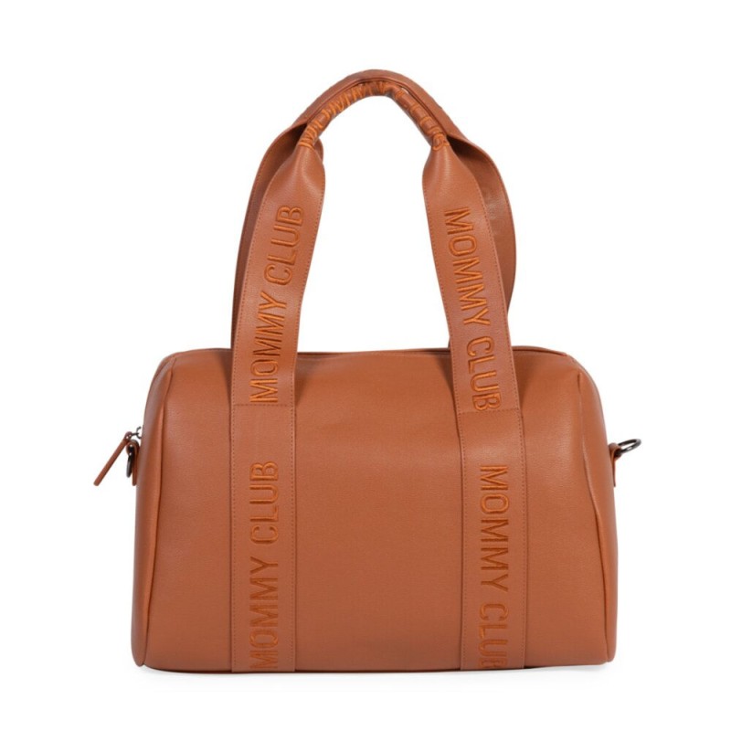 Torba do wózka Mommy Club Vegan Leather Brown Childhome