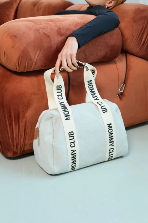 Torba do wózka Mommy Club Signature Off White Childhome