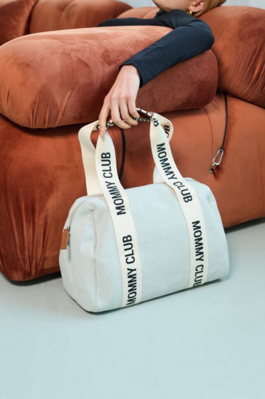 Torba do wózka Mommy Club Signature Off White Childhome