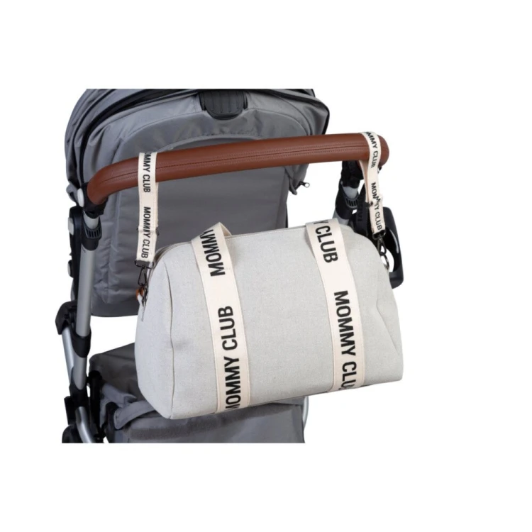 Torba do wózka Mommy Club Signature Off White Childhome