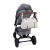 Torba do wózka Mommy Club Signature Off White Childhome