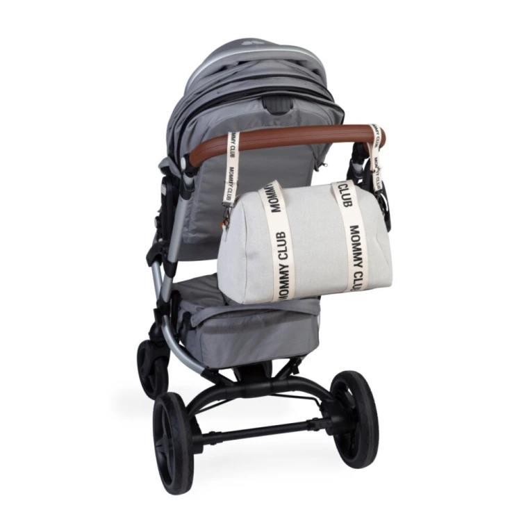Torba do wózka Mommy Club Signature Off White Childhome