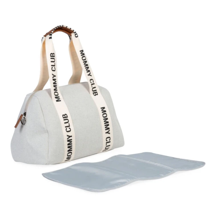 Torba do wózka Mommy Club Signature Off White Childhome