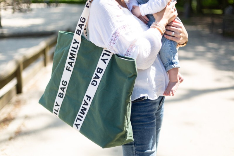 Torba Family Bag Signature Zielona Childhome