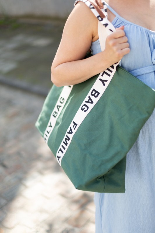 Torba Family Bag Signature Zielona Childhome
