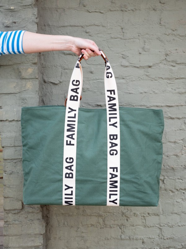 Torba Family Bag Signature Zielona Childhome