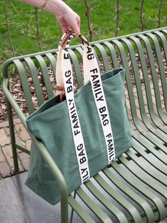 Torba Family Bag Signature Zielona Childhome