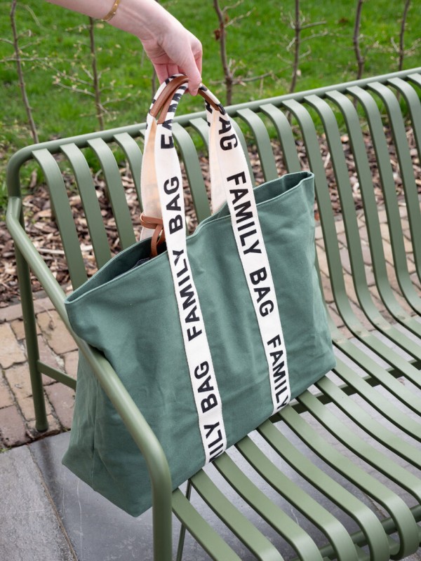 Torba Family Bag Signature Zielona Childhome