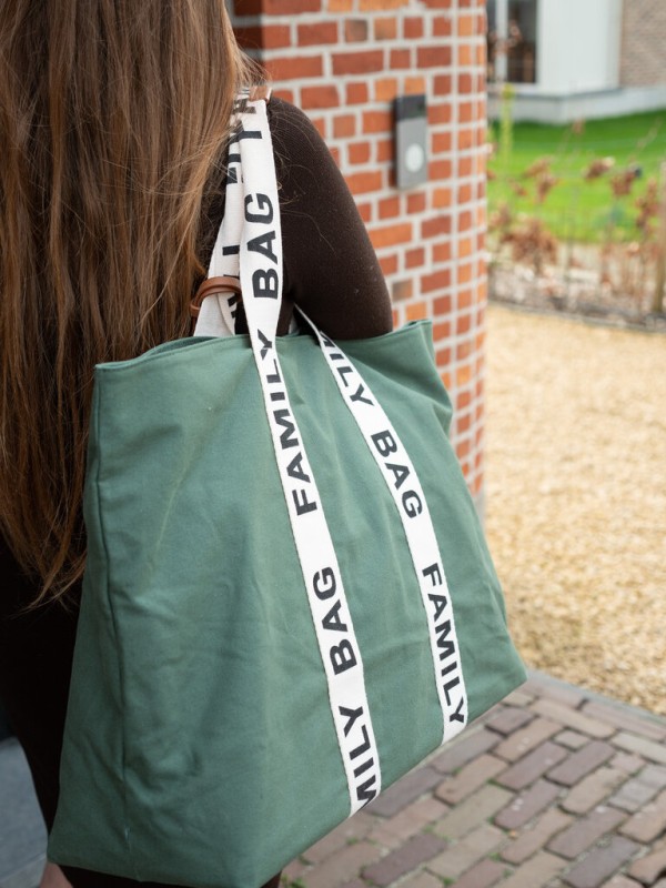 Torba Family Bag Signature Zielona Childhome