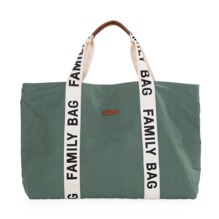 Torba Family Bag Signature Zielona Childhome