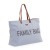 Torba Family Bag Kanwas Szara Childhome