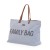 Torba Family Bag Kanwas Szara Childhome