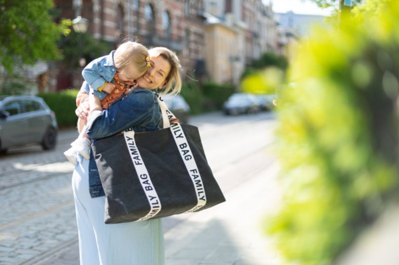 Torba Family Bag Signature Czarna Childhome