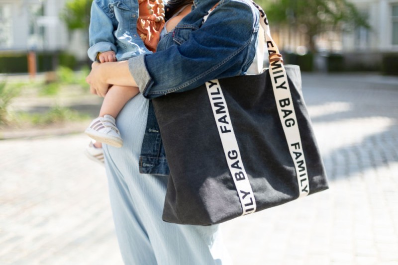 Torba Family Bag Signature Czarna Childhome