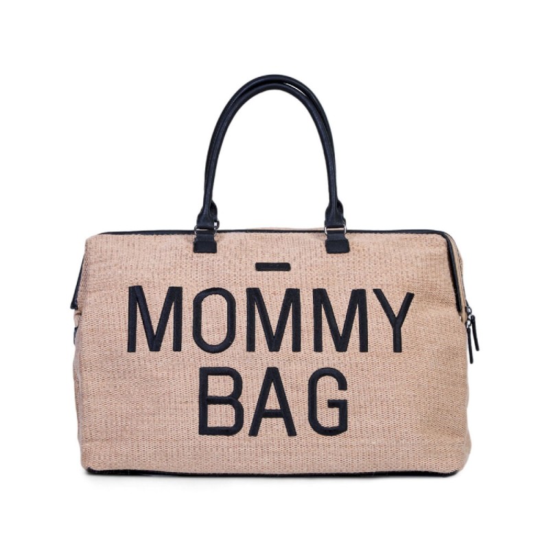 Torba Mommy Bag Raffia Look Childhome