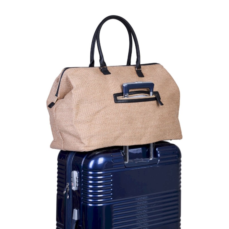 Torba Mommy Bag Raffia Look Childhome