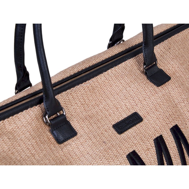 Torba Mommy Bag Raffia Look Childhome