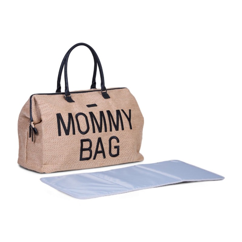 Torba Mommy Bag Raffia Look Childhome