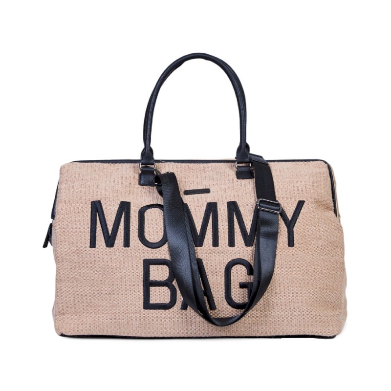 Torba Mommy Bag Raffia Look Childhome