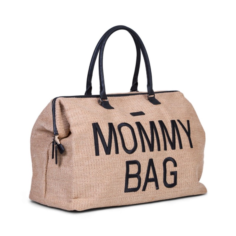 Torba Mommy Bag Raffia Look Childhome