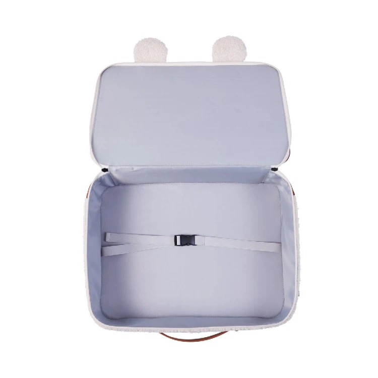 Walizka dziecięca Mini Traveller Teddy bear White Childhome