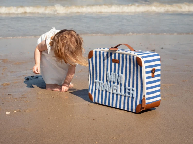 Walizka dziecięca Mini Traveller Electric Blue Childhome