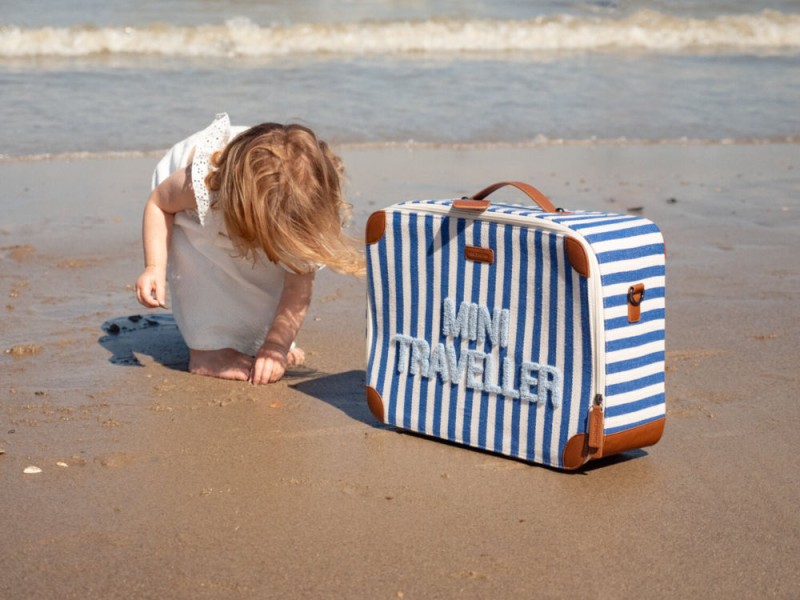 Walizka dziecięca Mini Traveller Electric Blue Childhome