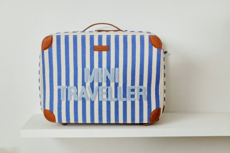 Walizka dziecięca Mini Traveller Electric Blue Childhome