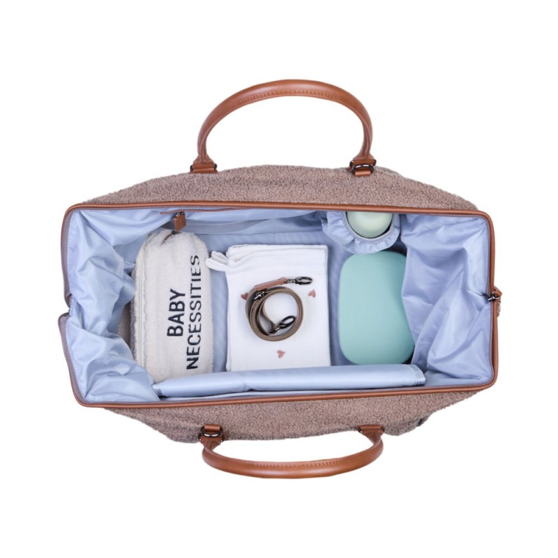 Torba Mommy Bag Teddy Soft Brown Childhome