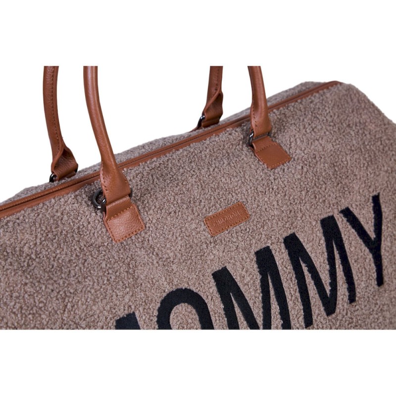 Torba Mommy Bag Teddy Soft Brown Childhome