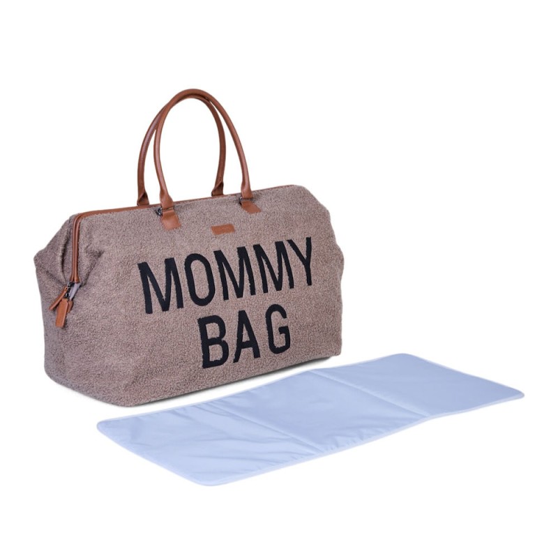 Torba Mommy Bag Teddy Soft Brown Childhome