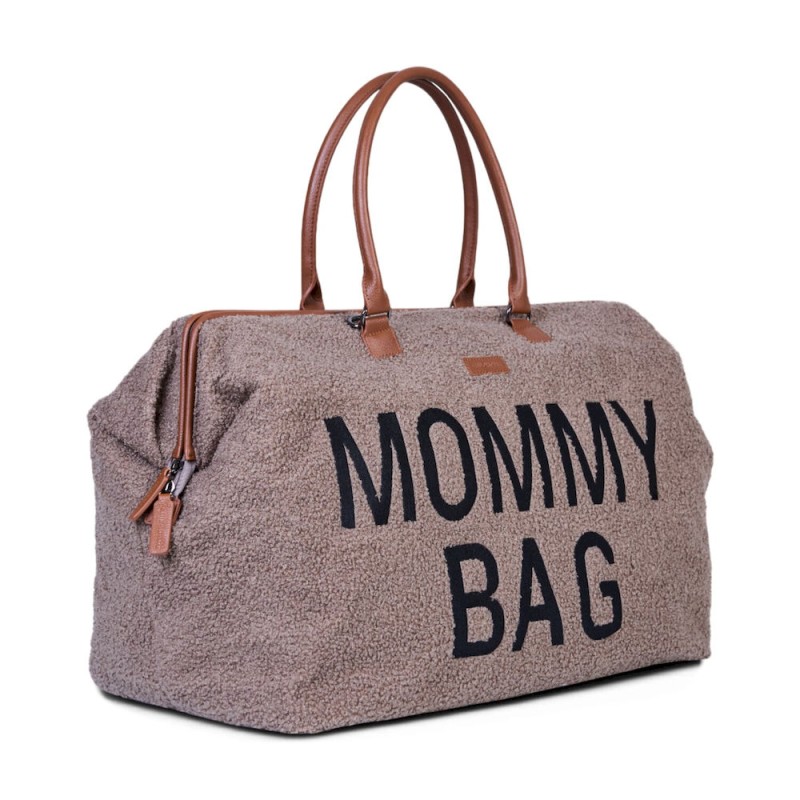 Torba Mommy Bag Teddy Soft Brown Childhome