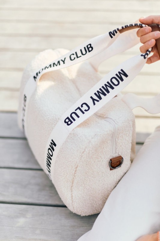 Torba do wózka Mommy Club Signature Teddy White Childhome
