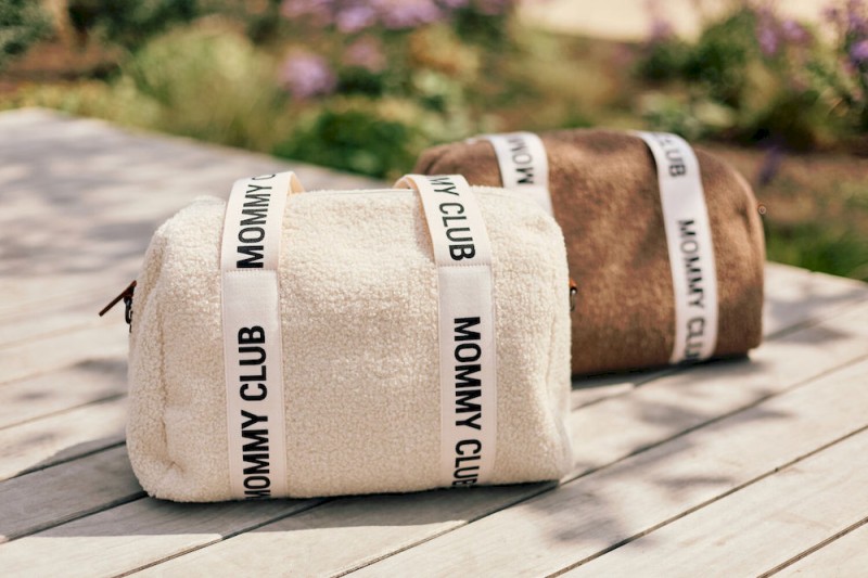 Torba do wózka Mommy Club Signature Teddy White Childhome
