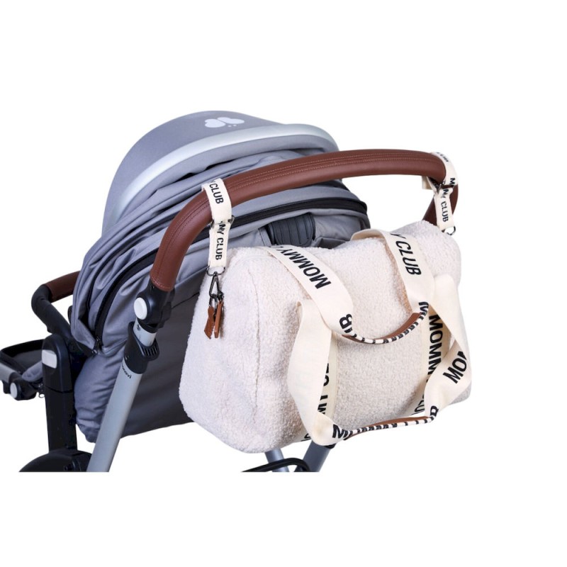 Torba do wózka Mommy Club Signature Teddy White Childhome