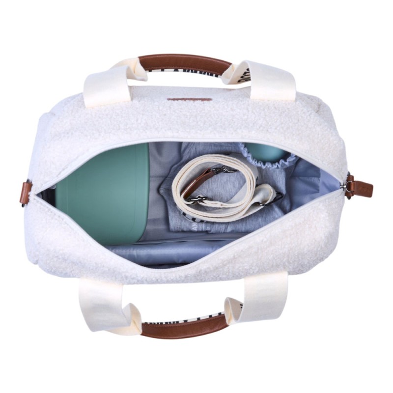 Torba do wózka Mommy Club Signature Teddy White Childhome