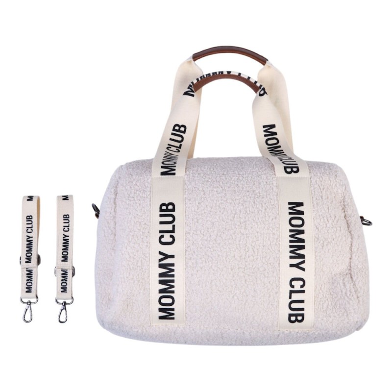 Torba do wózka Mommy Club Signature Teddy White Childhome