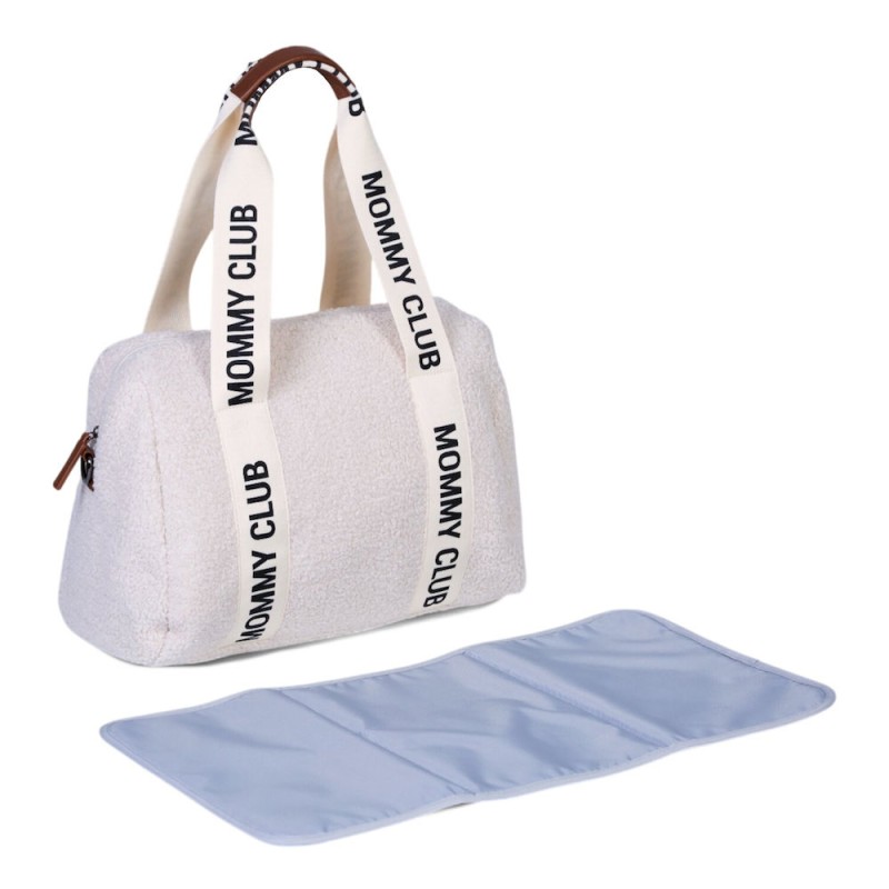 Torba do wózka Mommy Club Signature Teddy White Childhome