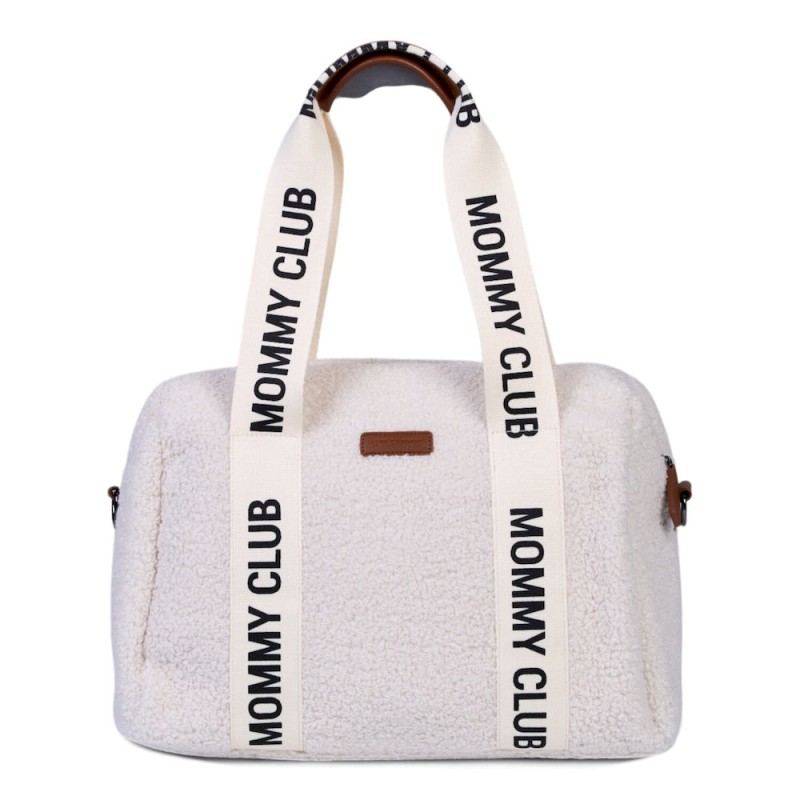 Torba do wózka Mommy Club Signature Teddy White Childhome
