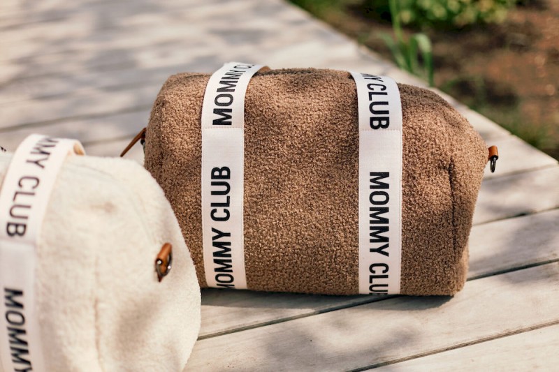 Torba do wózka Mommy Club Signature Teddy Soft brown Childhome
