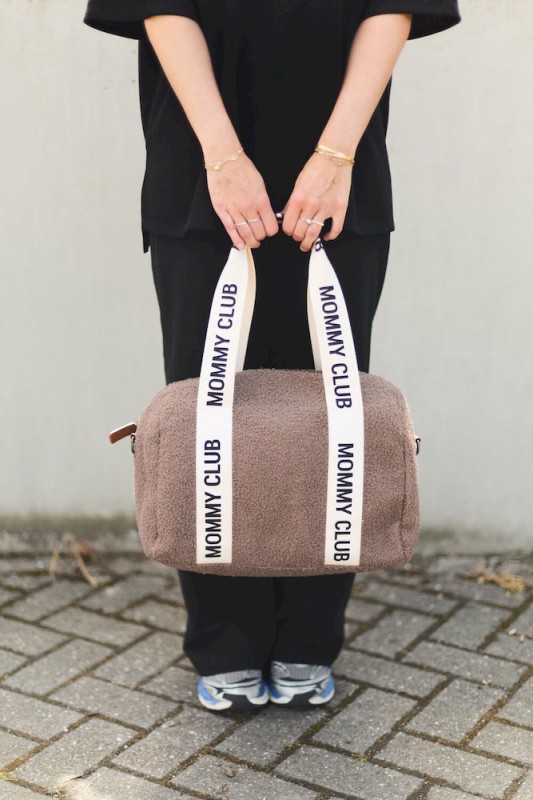 Torba do wózka Mommy Club Signature Teddy Soft brown Childhome