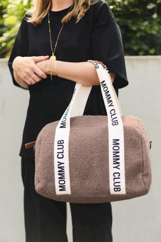 Torba do wózka Mommy Club Signature Teddy Soft brown Childhome