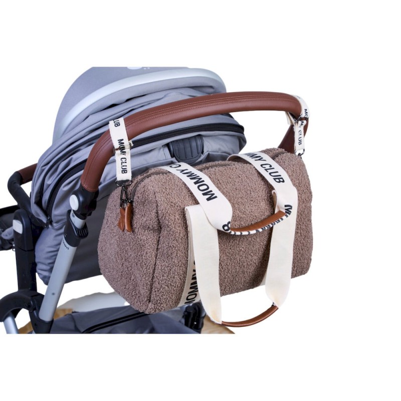 Torba do wózka Mommy Club Signature Teddy Soft brown Childhome