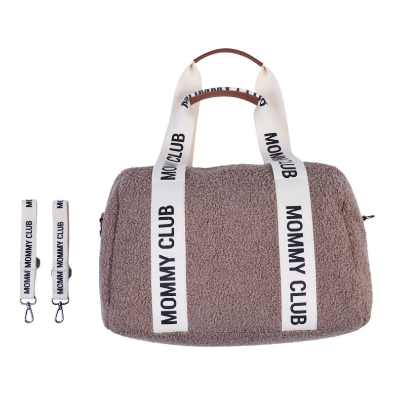 Torba do wózka Mommy Club Signature Teddy Soft brown Childhome