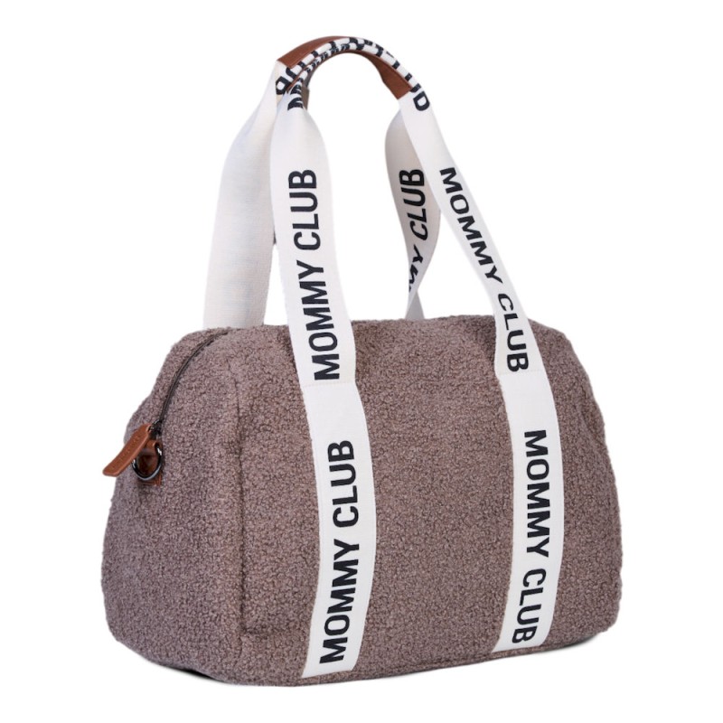 Torba do wózka Mommy Club Signature Teddy Soft brown Childhome
